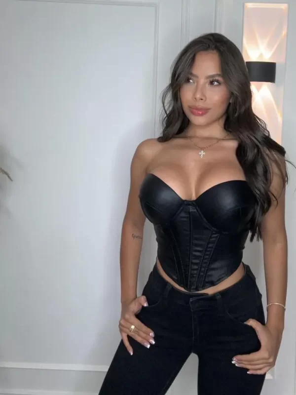 corset,negro,dama,sexy