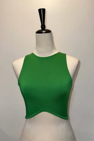 Crop top verde