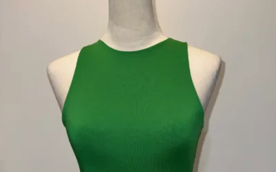 Crop top verde