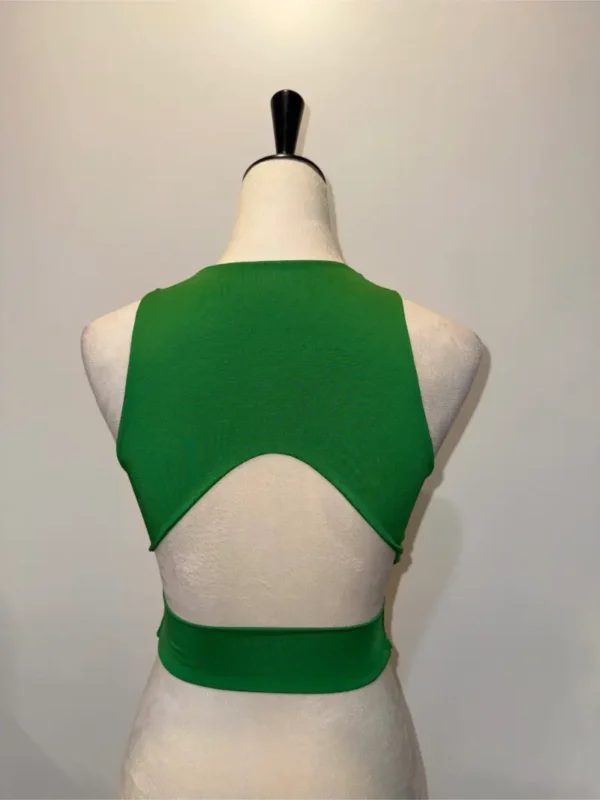 Crop top verde - Imagen 2