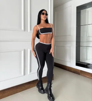 Conjunto tira blanca