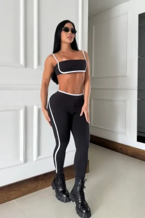 Conjunto tira blanca